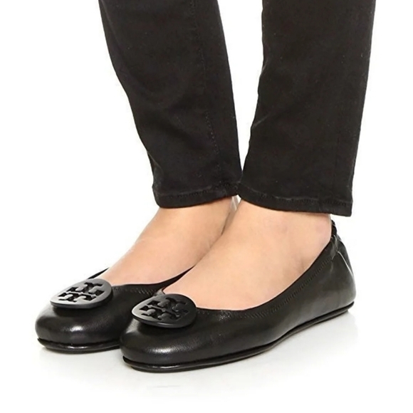 Tory Burch Shoes - NEW Tory Burch Minnie Black size 9